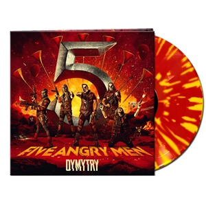 DYMYTRY - FIVE ANGRY MEN (RED YELLOW SPLATTER VINYL)
